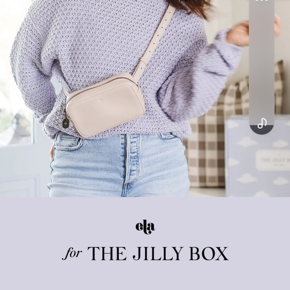 Cream Crossbody Bag